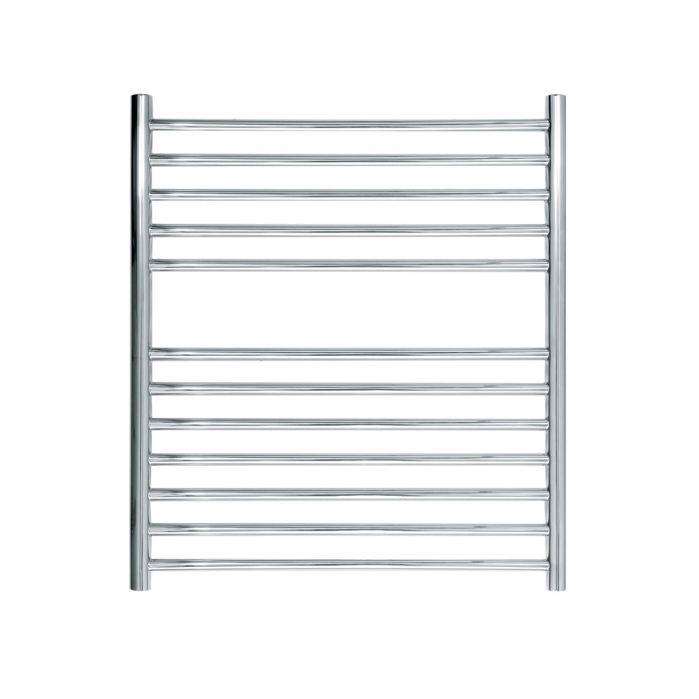 Cut out image of The Sussex Range by JIS Ouse 700mm x 620mm Polished Stainless Steel Heated Towel Rail